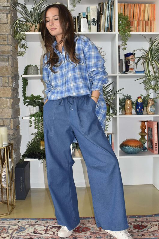 Billie Tapered Wide Leg Mid